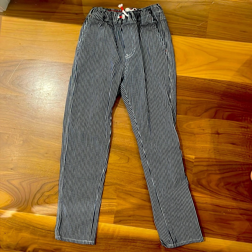 New Boden railway stripe pants